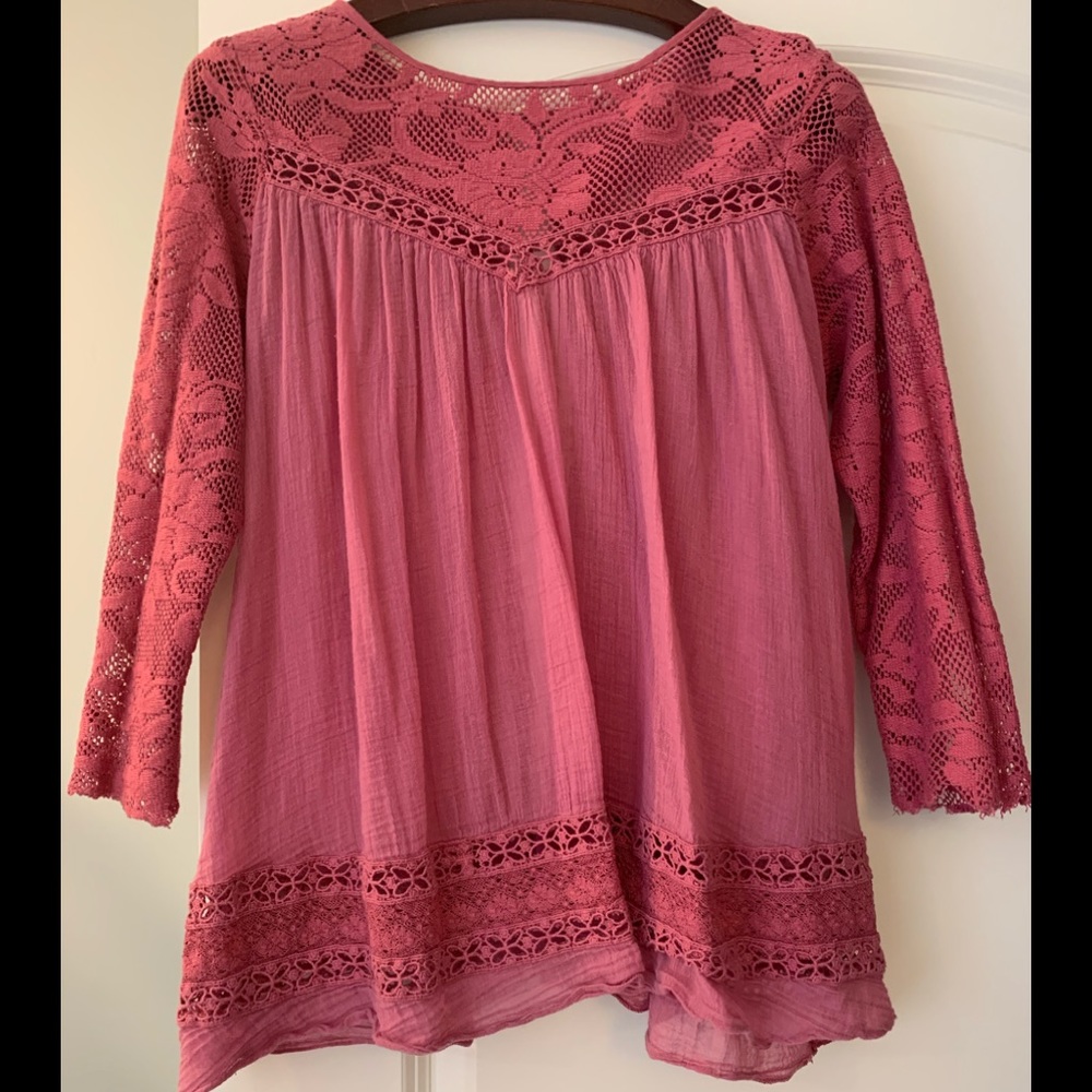 Free People bohemian blouse